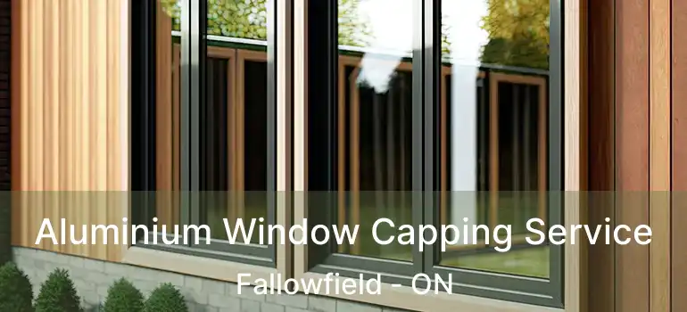  Aluminium Window Capping Service Fallowfield - ON