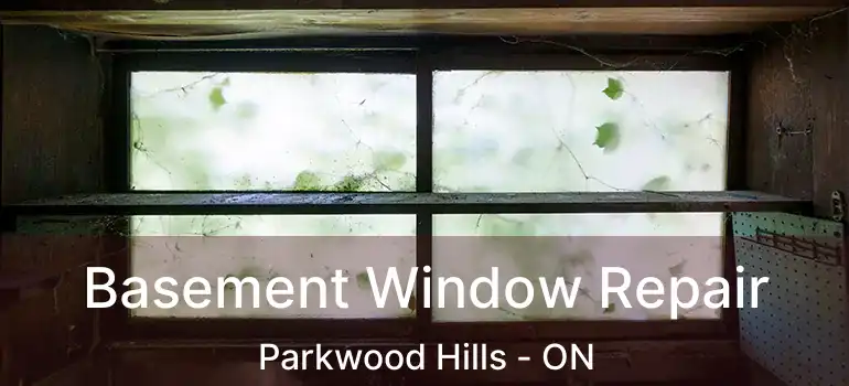  Basement Window Repair Parkwood Hills - ON