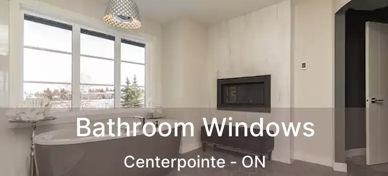  Bathroom Windows Centerpointe - ON