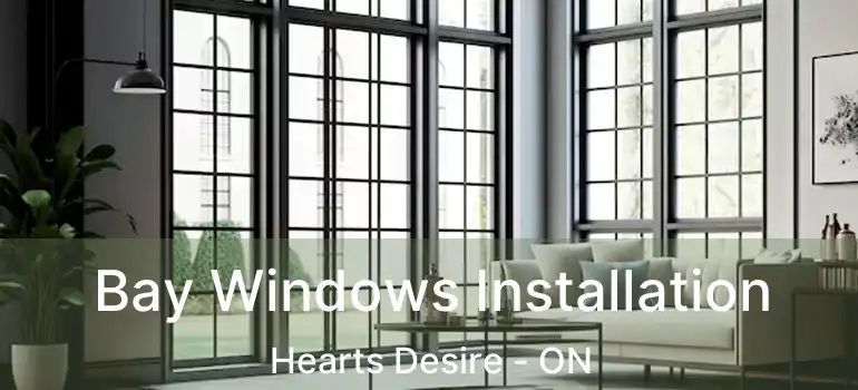  Bay Windows Installation Hearts Desire - ON