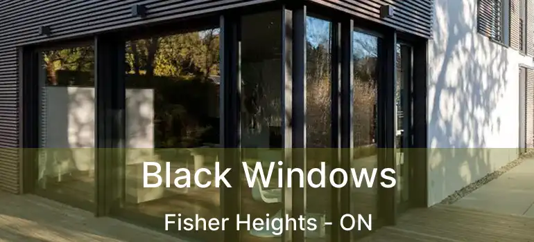 Black Windows Fisher Heights - ON