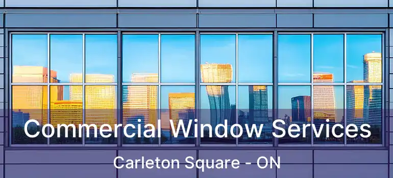  Commercial Window Services Carleton Square - ON