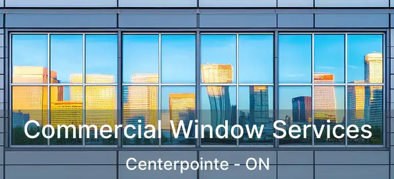  Commercial Window Services Centerpointe - ON