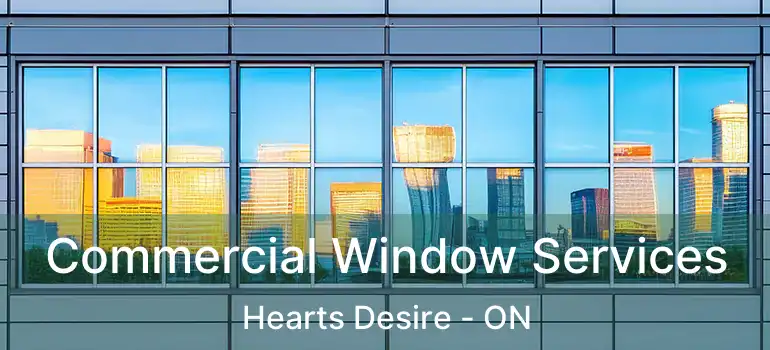  Commercial Window Services Hearts Desire - ON