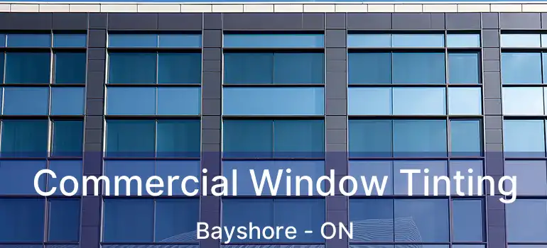  Commercial Window Tinting Bayshore - ON