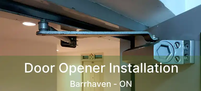  Door Opener Installation Barrhaven - ON