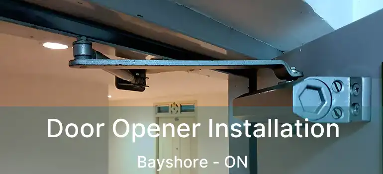  Door Opener Installation Bayshore - ON