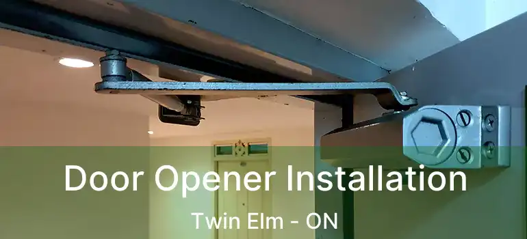  Door Opener Installation Twin Elm - ON