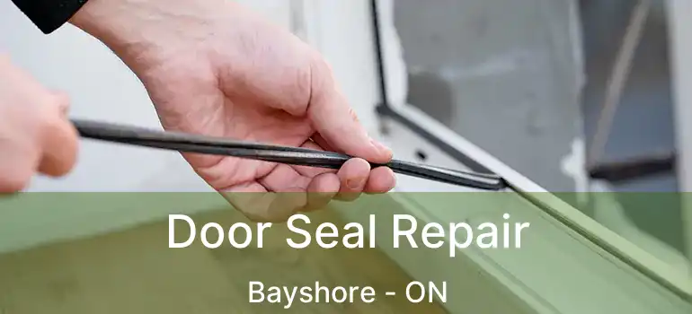  Door Seal Repair Bayshore - ON