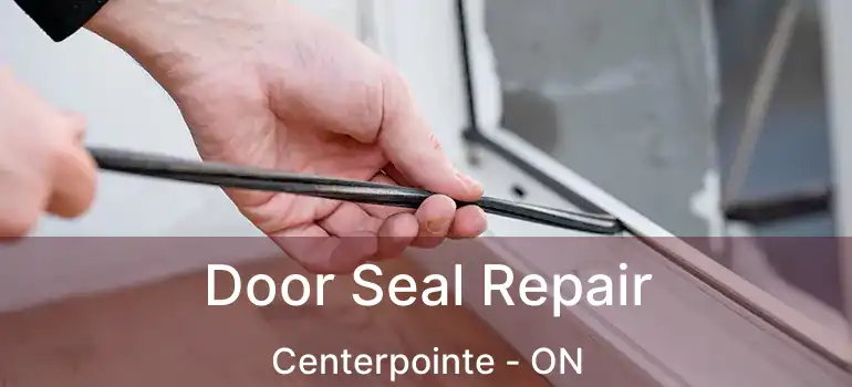  Door Seal Repair Centerpointe - ON