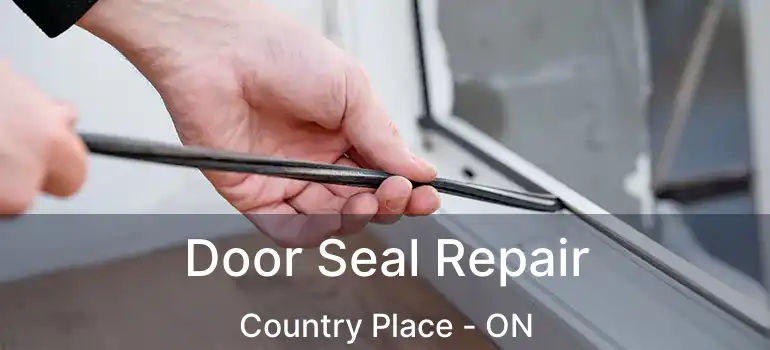  Door Seal Repair Country Place - ON