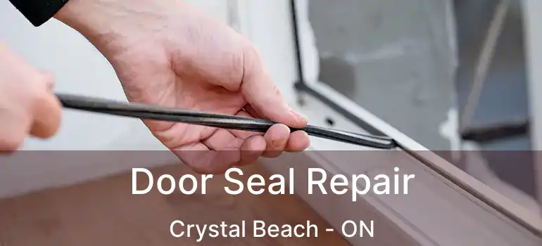  Door Seal Repair Crystal Beach - ON