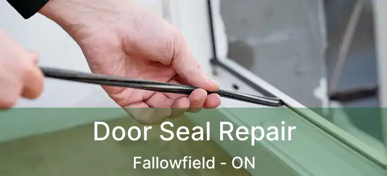  Door Seal Repair Fallowfield - ON