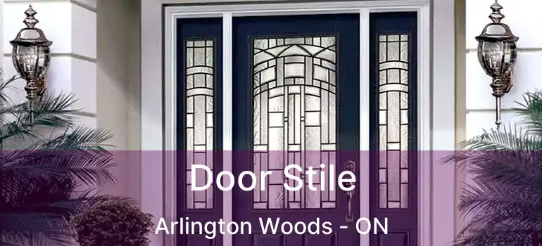  Door Stile Arlington Woods - ON