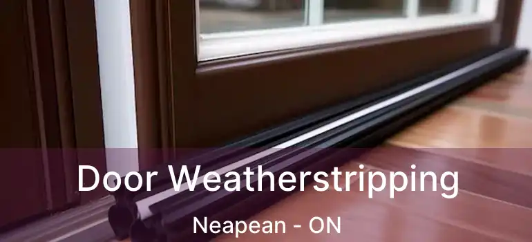 Door Weatherstripping Neapean - ON
