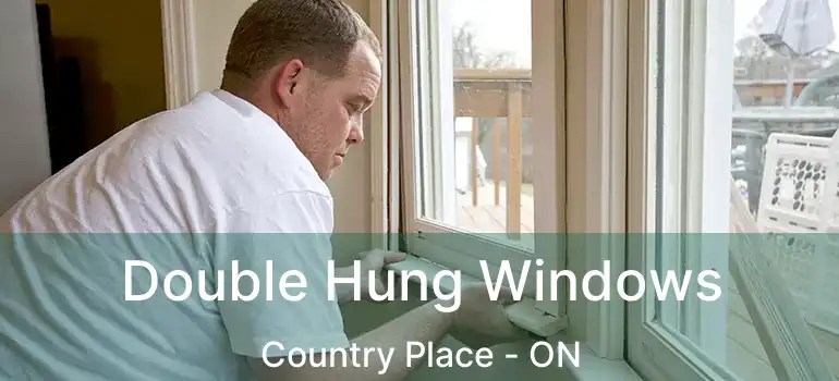  Double Hung Windows Country Place - ON