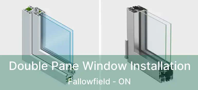  Double Pane Window Installation Fallowfield - ON