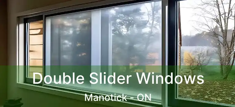  Double Slider Windows Manotick - ON