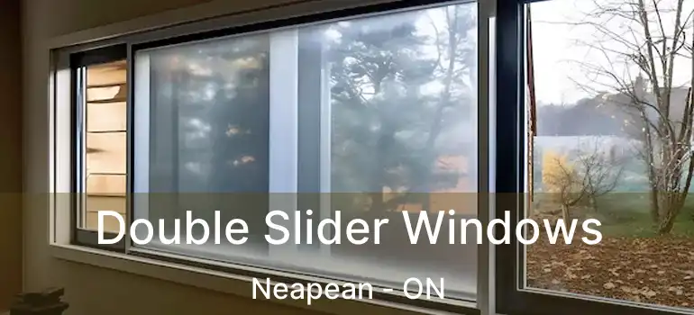 Double Slider Windows Neapean - ON