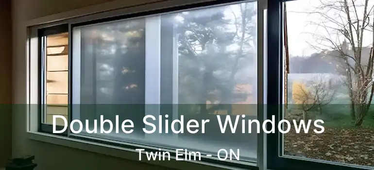  Double Slider Windows Twin Elm - ON