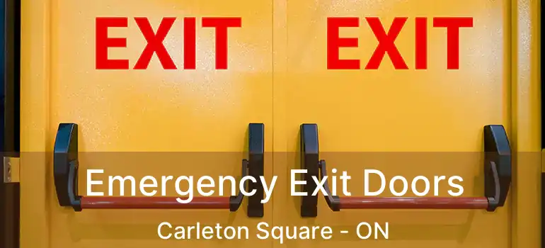  Emergency Exit Doors Carleton Square - ON