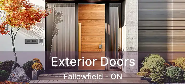  Exterior Doors Fallowfield - ON