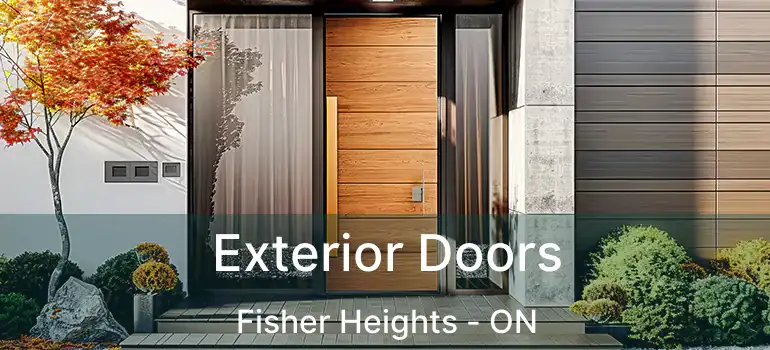  Exterior Doors Fisher Heights - ON