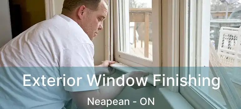 Exterior Window Finishing Neapean - ON