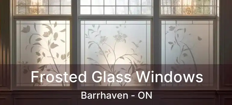  Frosted Glass Windows Barrhaven - ON