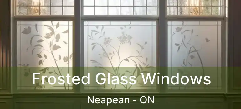 Frosted Glass Windows Neapean - ON