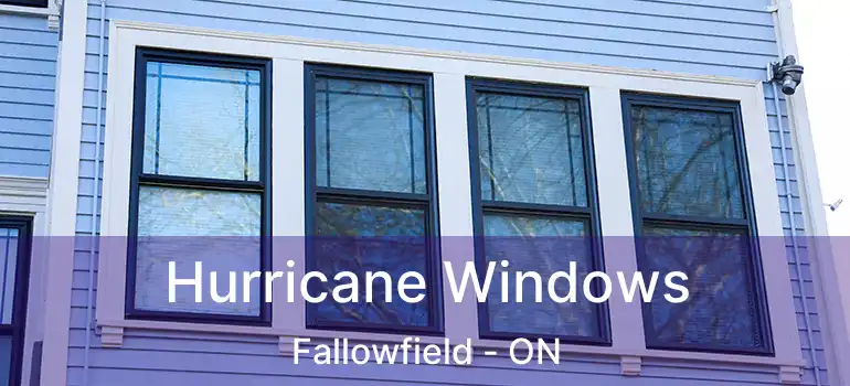  Hurricane Windows Fallowfield - ON
