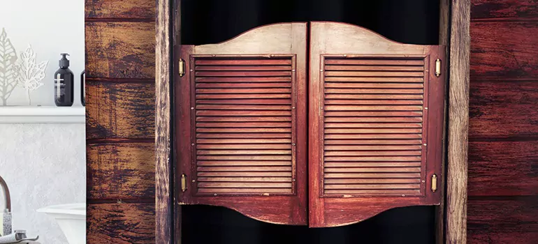 Installing Saloon Door Hinges in Fisher Heights, ON