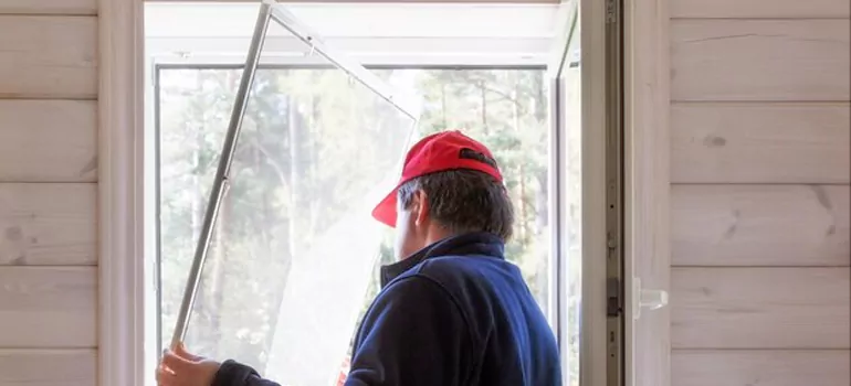 Expandable Window Screen Installation in Jockvale, Ontario