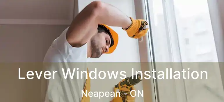Lever Windows Installation Neapean - ON