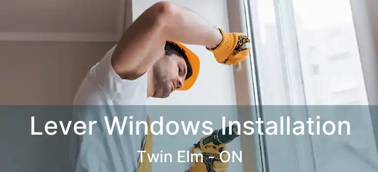  Lever Windows Installation Twin Elm - ON