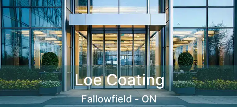  Loe Coating Fallowfield - ON