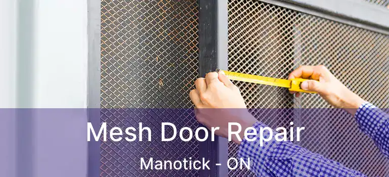  Mesh Door Repair Manotick - ON