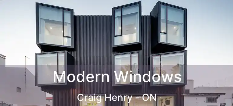  Modern Windows Craig Henry - ON