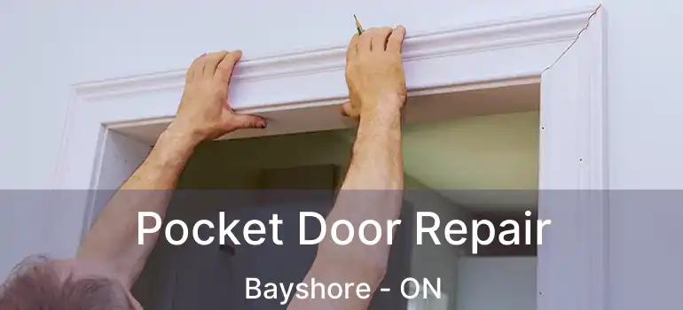  Pocket Door Repair Bayshore - ON