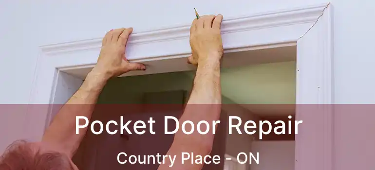  Pocket Door Repair Country Place - ON