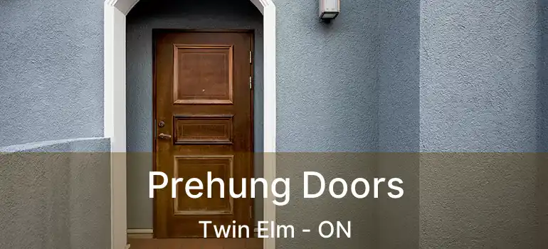  Prehung Doors Twin Elm - ON