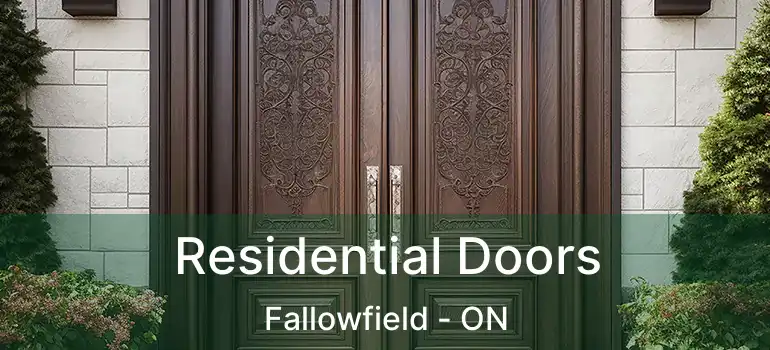  Residential Doors Fallowfield - ON