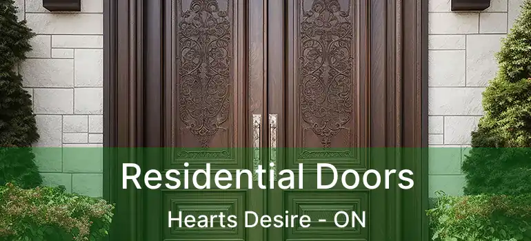  Residential Doors Hearts Desire - ON