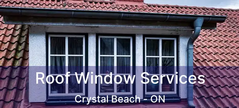  Roof Window Services Crystal Beach - ON