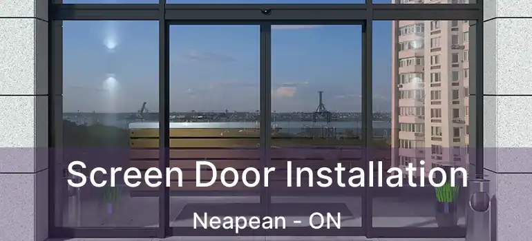 Screen Door Installation Neapean - ON