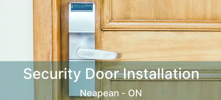 Security Door Installation Neapean - ON