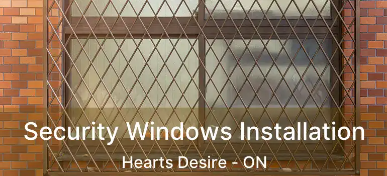  Security Windows Installation Hearts Desire - ON