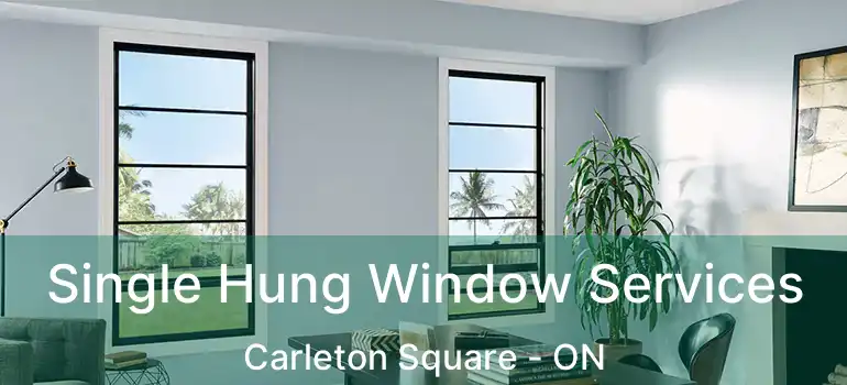  Single Hung Window Services Carleton Square - ON