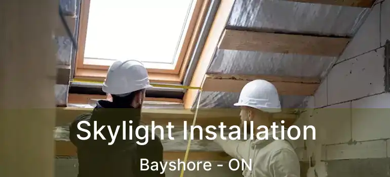  Skylight Installation Bayshore - ON