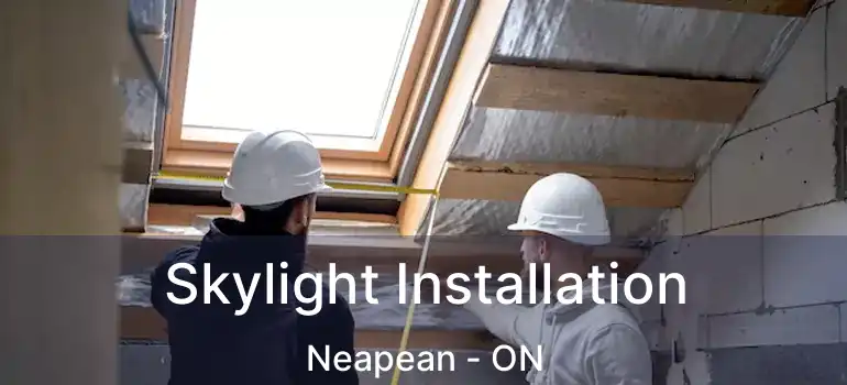 Skylight Installation Neapean - ON